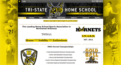 Desktop Screenshot of nwa-hornets.com